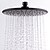 abordables Rociadores ducha efecto lluvia-característica plástica contemporánea de la ducha de lluvia - diseño / ducha, cabezal de ducha
