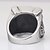 preiswerte Ringe für Herren-Herrn Statement-Ring 1pc Silber Titanstahl Geometrische Form Rockig / Hyperbel / Hip-Hop Karnival / Klub Modeschmuck / Sonne