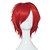 baratos Peruca para Fantasia-cosplay fantasia peruca sintética cosplay peruca encaracolado encaracolado cabelo curto vermelho azul sintético feminino vermelho azul hairjoy