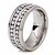 cheap Men&#039;s Rings-Ring Cubic Zirconia Classic Silver Rhinestone Steel Stainless Creative Precious Stylish Classic European 1pc 6 7 8 9 10 / Men&#039;s