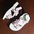 preiswerte Mädchenschuhe-Mädchen Schuhe PU Frühling Sommer Schuhe für das Blumenmädchen Sandalen Blume für Baby Weiß / Violett / Rosa
