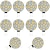 cheap Light Bulbs-10pcs LED Bi-pin Light Bulb Lamp Side-pin 2W G4 Round 15 SMD5730 DC AC 12-24V Warm Cold White Equivalent to 20W Halogen Bulb Replacement 120° Beam Angle