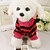 cheap Dog Clothes-Dog Cat Pets Sweater Sweatshirt Puppy Clothes Stripes Sweet Style Leisure Dog Clothes Puppy Clothes Dog Outfits Stripe Costume for Girl and Boy Dog 100% Coral Fleece XS S M L XL XXL