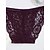 cheap Sexy Lingerie-Women&#039;s Lace Super Sexy Brief Jacquard Low Waist White Black Purple One-Size