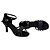 abordables Chaussures de danses latines-Femme Chaussures de danse Chaussures Latines Talon Mince haut talon Personnalisables Noir / Utilisation / Satin / Entraînement