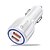 cheap Car Chargers-Car Charger USB Charger USB QC 3.0 2 USB Ports 3.1 A DC 12V-24V for iPhone X / iPhone 8 Plus / iPhone 8