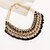 cheap Necklaces-Women&#039;s Statement Necklace Bib necklace Bib Ladies Fashion Vintage European Resin Plastic Alloy Yellow Black Necklace Jewelry For Party Special Occasion Birthday Gift