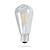 voordelige Gloeilampen-1pc 4 W LED-gloeilampen 320 lm E26 / E27 ST64 4 LED-kralen COB Decoratief Warm wit 220-240 V 110-120 V / 1 stuks / RoHs