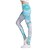 cheap Dance at home-Activewear Pants Pattern / Print Gore Women&#039;s Training Performance High Elastic Charmeuse