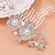abordables Hårtilbehør-Headbands / Decorations Hair Accessories Crystal / Alloy Wigs Accessories Women&#039;s 1pcs pcs 11-20cm cm Wedding / Party Headpieces / Traditional / Classic Crystal
