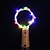 halpa LED-hehkulamput-BRELONG® Viinipullon tulppa LED Night Light Joulun hääkoristelu Painikekäyttöinen akku 5pcs
