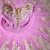 Недорогие Детская танцевальная одежда-Балет Тюлевая юбка Рюши / сборки Стразы Девочки Выступление Без рукавов Спандекс
