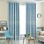 cheap Curtains Drapes-Modern Blackout Curtains Drapes Two Panels Curtain &amp; Sheer / Embroidery / Bedroom