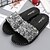 cheap Home Wear &amp; Home Slippers-Women&#039;s Slippers House Slippers Geometric Pattern Plastic Beading Shoes