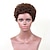 hesapli Bonesiz Gerçek Peruk-İnsan Saç Karışımı Peruk Şort Bukle Pixie Cut Kısa Saç Modelleri 2020 Berry Bukle Doğa siyah Siyahi Kadınlar İçin Makine Yapımı Kadın&#039;s Siyah Orta Kahverengi koyu Şarap