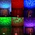 tanie Lampki nocne i dekoracyjne-1 Zestaw Gwiaździste Niebo Projektor Gospodarstwa Domowego Światło Staycation Przysmak Ocean Wave Projektor USB Dla Dzieci Staycation Zmiana Koloru Dekoracji DC Zasilany
