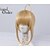 billige Halloween Wigs-Fate / Stay Night Saber Cosplay-parykker Unisex 14 tommers Varmeresistent Fiber Tenåring Voksne Anime Wig