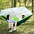 cheap Camping Furniture-Camping Hammock with Mosquito Net Double Hammock Outdoor Portable Anti-Mosquito Ultra Light (UL) Foldable Breathable Parachute Nylon with Carabiners and Tree Straps for 2 person Hunting Hiking Beach