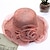cheap Party Hats-Organza / Straw Hats with Flower 1pc Wedding / Party / Evening / Horse Race Headpiece