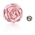 ieftine Ace și Broșe-nuntă de toamnă broșe pentru femei clasic elegant petale de flori vintage modă britanică imitație de diamant broșă bijuterii vin negru perlat roz pentru vacanța zilnică