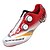 abordables Zapatos de ciclismo-SIDEBIKE Adulto Zapatillas de ciclismo con pedal y cala Calzado para Bicicleta de Carretera Fibra de Carbono Amortización Ciclismo Rojo Hombre Zapatillas Carretera / Zapatos de Ciclismo