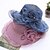 cheap Party Hats-Organza / Straw Hats with Flower 1pc Wedding / Party / Evening / Horse Race Headpiece