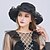 cheap Party Hats-Lace Hats with Lace / Flower 1pc Wedding / Party / Evening Headpiece