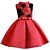 cheap Dresses-Kids Girls&#039; Dress Floral Sleeveless Party Embroidered Bow Sweet Cotton Polyester Summer Red Blue Fuchsia
