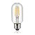 levne Žárovky-1ks 4 W LED žárovky s vláknem 360 lm E26 / E27 T45 4 LED korálky COB Ozdobné Teplá bílá Chladná bílá 220-240 V / 1 ks / RoHs