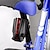 お買い得  自転車用ライト＆自転車リフレクター-レーザー 自転車用ライト 後部バイク光 安全ライト マウンテンサイクリング バイク サイクリング 防水 調整可 レッド サイクリング USB充電式 IPX 6