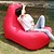 cheap Sleeping Bags &amp; Camp Bedding-Air Sofa Inflatable Sofa Sleep lounger Air Bed Outdoor Waterproof Portable Lightweight Fast Inflatable Nylon 110*90*45 cm Beach Camping Outdoor Spring, Fall, Winter, Summer Red Blue Violet