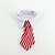cheap Dog Clothes-New Fashion Dog Cat Striped Bow Tie Collar Pet Adjustable Neck Tie White Collar for Tuxedo