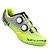 abordables Chaussures de cyclisme-SIDEBIKE Adulte Chaussures Velo avec Pédale &amp; Fixation Chaussures Vélo Route Fibre de Carbone Coussin Cyclisme Vert Homme Chaussures Vélo / Chaussures de Cyclisme / Grille respirante