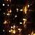 cheap LED String Lights-2m String Lights 20 LEDs Dip Led 1pc Warm White Party Decorative Holiday AA Batteries Powered IP44