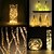 cheap LED String Lights-5M 50 LED Fairy Lights Battery Operated String Lights Waterproof 8 Modes Fairy String Lights with Remote and Timer Firefly Lights Christmas Decor Christmas Lights Multi Color