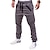 cheap Men&#039;s Active Pants-Men&#039;s Joggers Sweatpants Drawstring Beam Foot Pants / Trousers Thermal Warm Breathable Fitness Gym Workout Running Plus Size Sportswear Activewear Color Block Black Cream Dark Navy