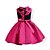 cheap Dresses-Kids Girls&#039; Dress Floral Sleeveless Party Embroidered Bow Sweet Cotton Polyester Summer Red Blue Fuchsia