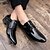 cheap Men&#039;s Oxfords-Men&#039;s Comfort Shoes Faux Leather / PU Fall Oxfords Black