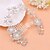 abordables Hårtilbehør-Headbands / Decorations Hair Accessories Crystal / Alloy Wigs Accessories Women&#039;s 1pcs pcs 11-20cm cm Wedding / Party Headpieces / Traditional / Classic Crystal