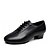 cheap Latin Shoes-Boys&#039; Latin Shoes Heel Thick Heel Faux Leather Black / Performance / Practice