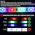 billiga LED-ljusslingor-2x5m LED-ljusremsor Ljusuppsättningar RGB Tiktok Lights 60pcsmeter 2835 SMD 8mm med 44key IR-styrenhet 12V 2A Desktop Strömförsörjning Soft Light Strip Kit