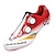 abordables Zapatos de ciclismo-SIDEBIKE Adulto Zapatillas de ciclismo con pedal y cala Calzado para Bicicleta de Carretera Zapatillas Carretera / Zapatos de Ciclismo Fibra de Carbono Amortización Ciclismo Verde Rojo Hombre