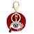 זול שרשראות מפתח-שרשרת מפתחות עיניים כדור כיסוי מקושט עם יהלום\אבן חן אופנתי Fashion Ring תכשיטים צהוב / אדום / ורוד עבור מתנה פגישה (דייט)