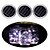 tanie Taśmy świetlne LED-1 m Łańcuchy świetlne 10 Diody LED SMD 0603 3 szt. Ciepła biel Biały Wiele kolorów Wodoodporny Na energię słoneczną Dekoracyjna Zasilanie solarne