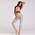 cheap New In-Women&#039;s High Rise Yoga Suit Floral Botanical Black Khaki Elastane Zumba Running Dance Tights Leggings Bra Top Sleeveless Sport Activewear Sweat-wicking Butt Lift Tummy Control Stretchy Skinny