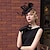 billige Coiffer-polyester fascinators kentucky derby lue med fjær 1 stk høst bryllup / spesiell anledning / fest / kveld hodeplagg