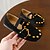 voordelige Flache Schuhe für Kinder-Girls&#039; Flats Comfort Leather / PU Little Kids(4-7ys) Rivet Black / Dusty Rose / Khaki Spring / Summer