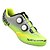 abordables Zapatos de ciclismo-SIDEBIKE Adulto Calzado para Bicicleta de Carretera Fibra de Carbono Amortización Ciclismo Verde Hombre Zapatillas Carretera / Zapatos de Ciclismo