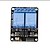 baratos Relés-2 pcs 2 canais dc 5 v módulo de relé com optoacoplador placa de expansão de gatilho de baixo nível para arduino uno r3 mega 2560
