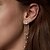 cheap Earrings-1 Pair Drop Earrings Dangle Earrings For Women&#039;s Crystal Cubic Zirconia tiny diamond Wedding Party / Evening Masquerade Imitation Diamond Alloy Drop Creative Star / Engagement